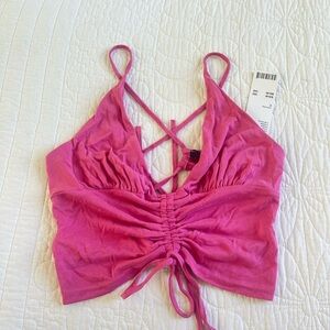 pink urban outfitters top
